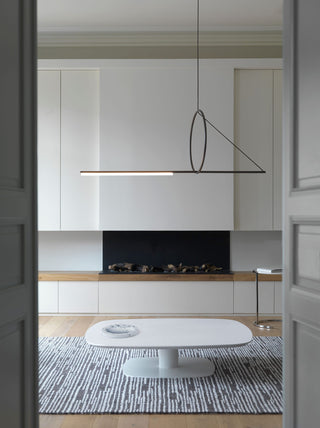 Cercle Et-Trait Pendant Light By CVL