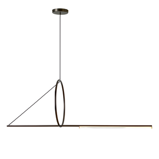 Cercle Et-Trait Pendant Light By CVL