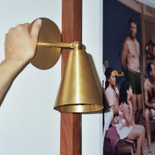 brass wall light 