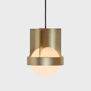 Loop Single Pendant in Dark Grey + Sphere IV