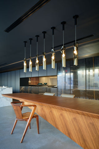 press-pendant-light